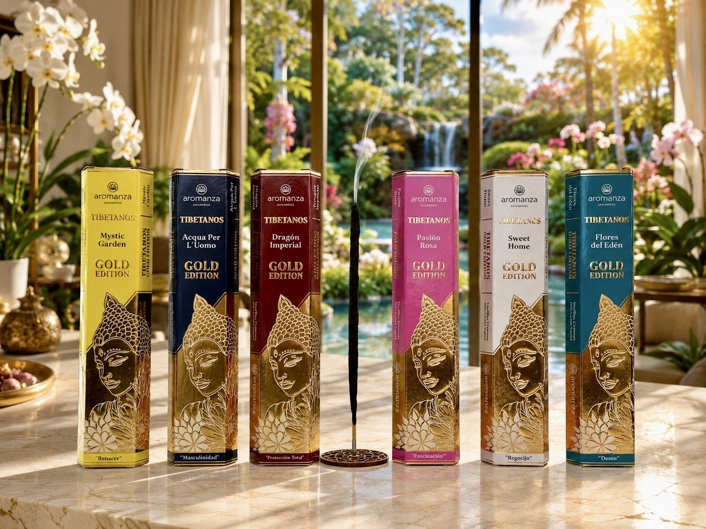 TIBETANOS GOLD EDITION X5 VARILLAS
