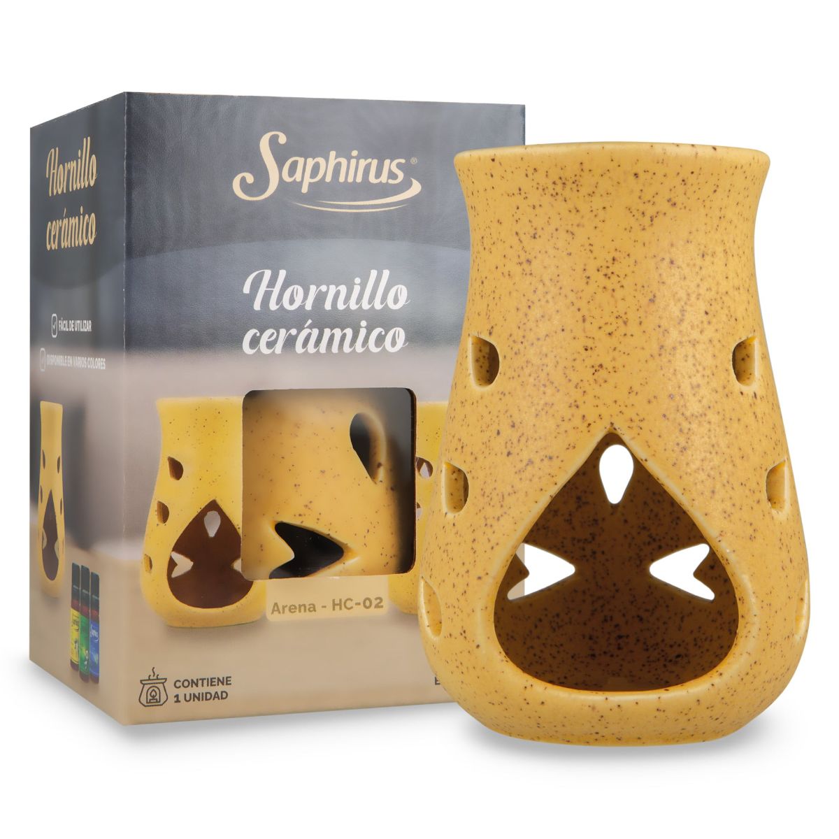 HORNILLO CERAMICO TAMAÑO GRANDE ARENA
