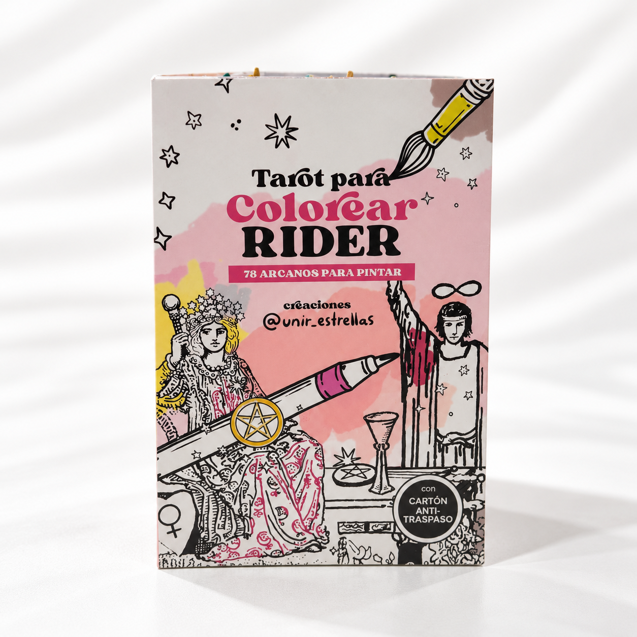 LIBRO TAROT PARA COLOREAR RIDER