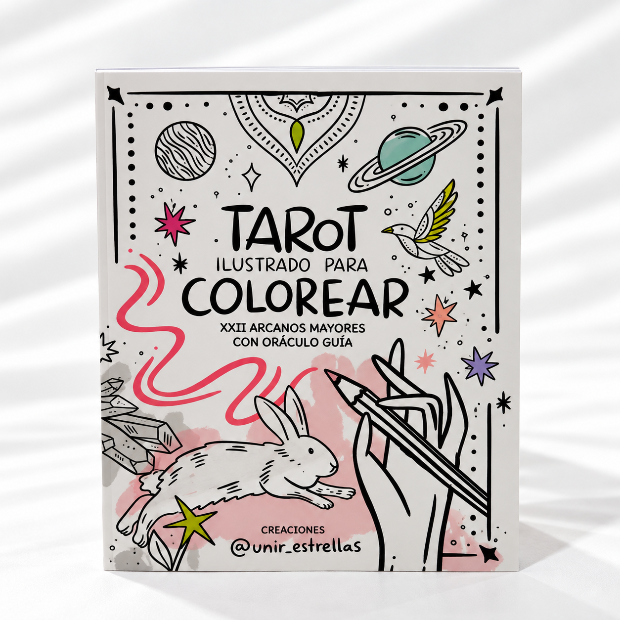 LIBRO TAROT PARA COLOREAR UNIR-ESTRELLAS