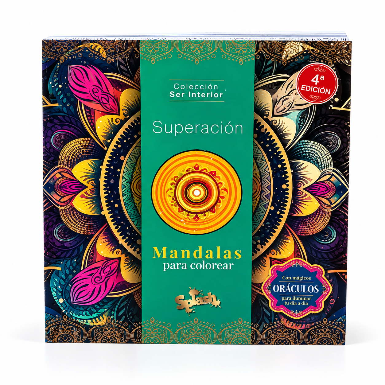 LIBRO MANDALAS PARA COLOREAR-SUPERACION