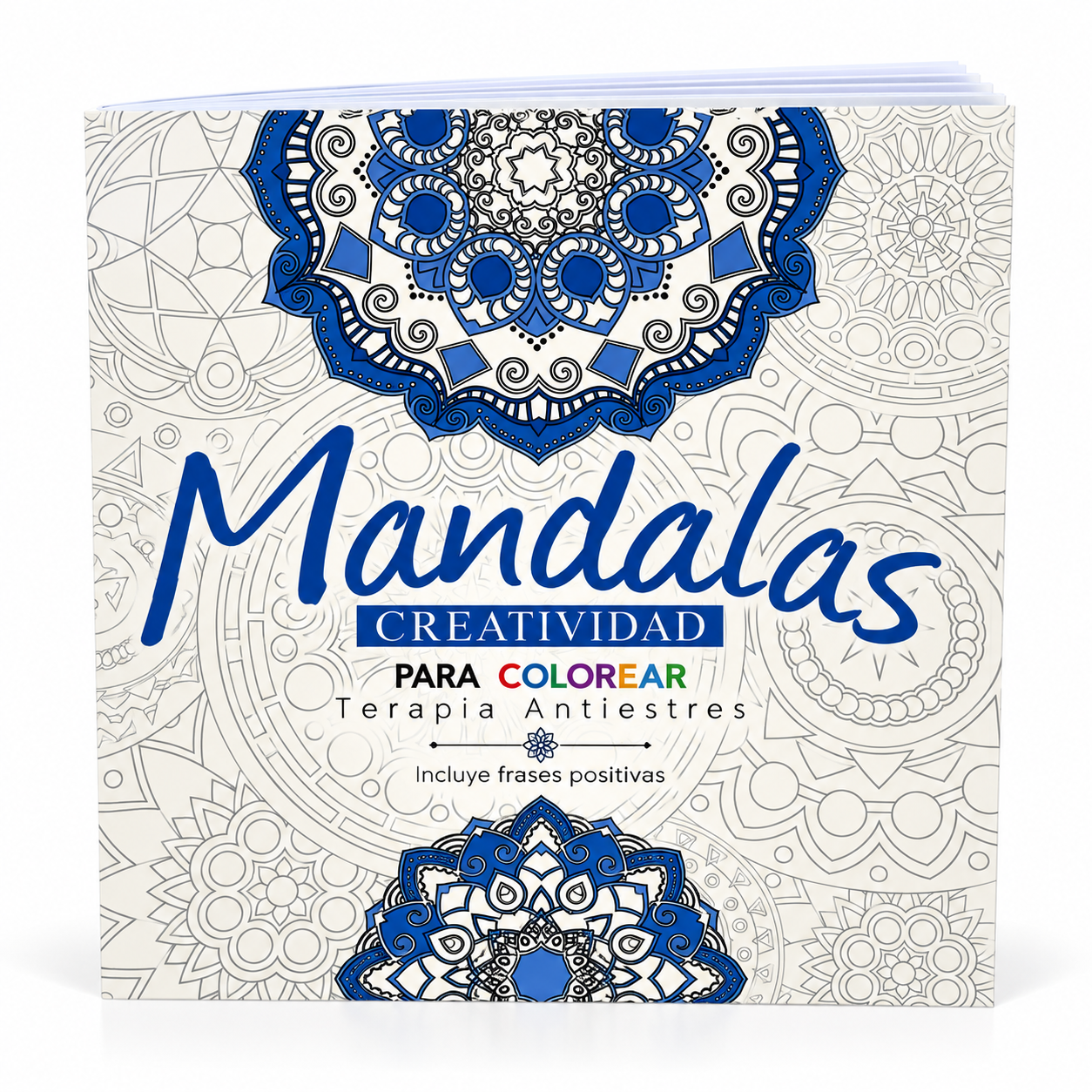 LIBRO MANDALAS ANTIESTRES PARA COLOREAR-CREATIVIDAD