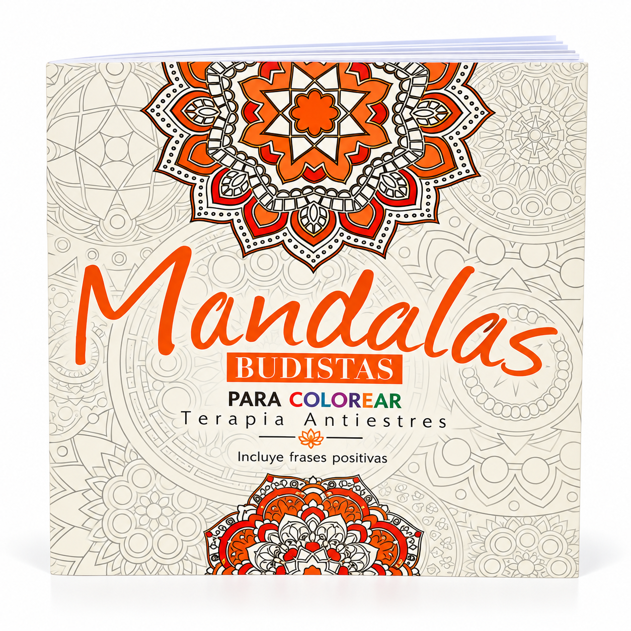 LIBRO MANDALAS ANTIESTRES PARA COLOREAR-CREATIVIDAD