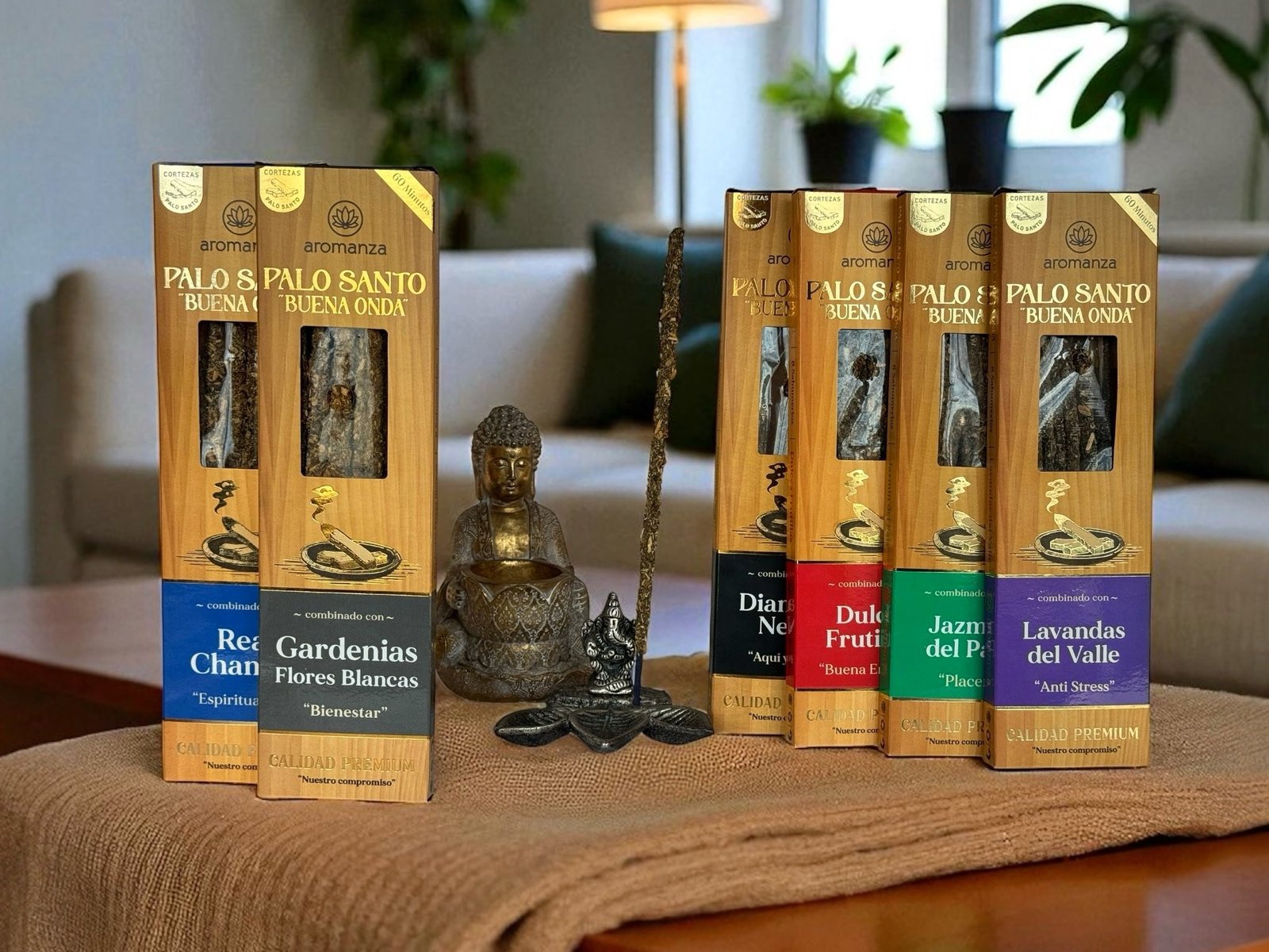 PALO SANTO BUENA ONDA COMBINADO X8 VARILLAS