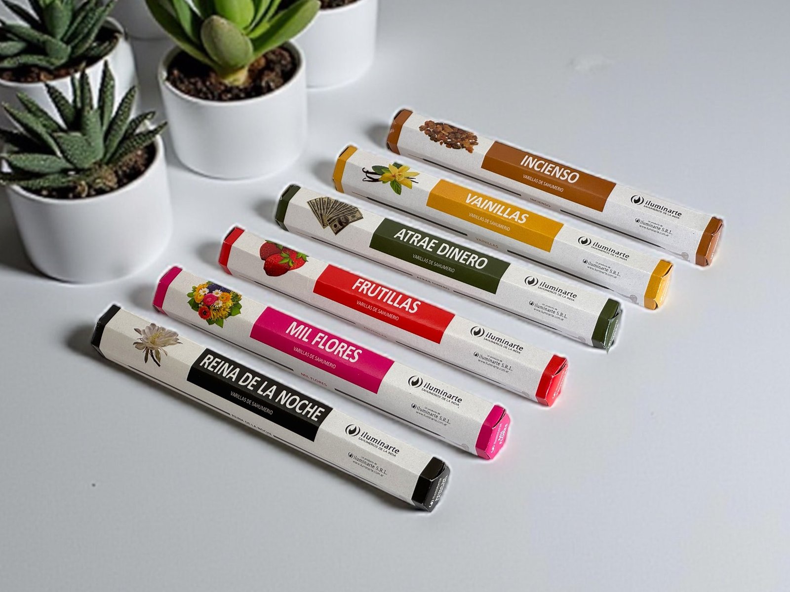 HEXAGONAL LINEA BLANCA X 6 UNIDADES