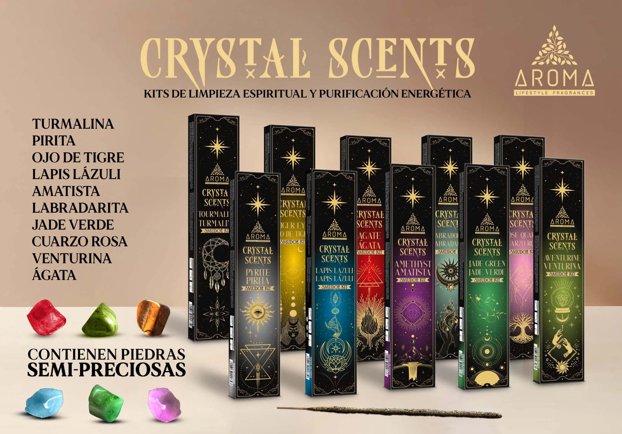 SAHUMERIO CRYTAL SCENTS