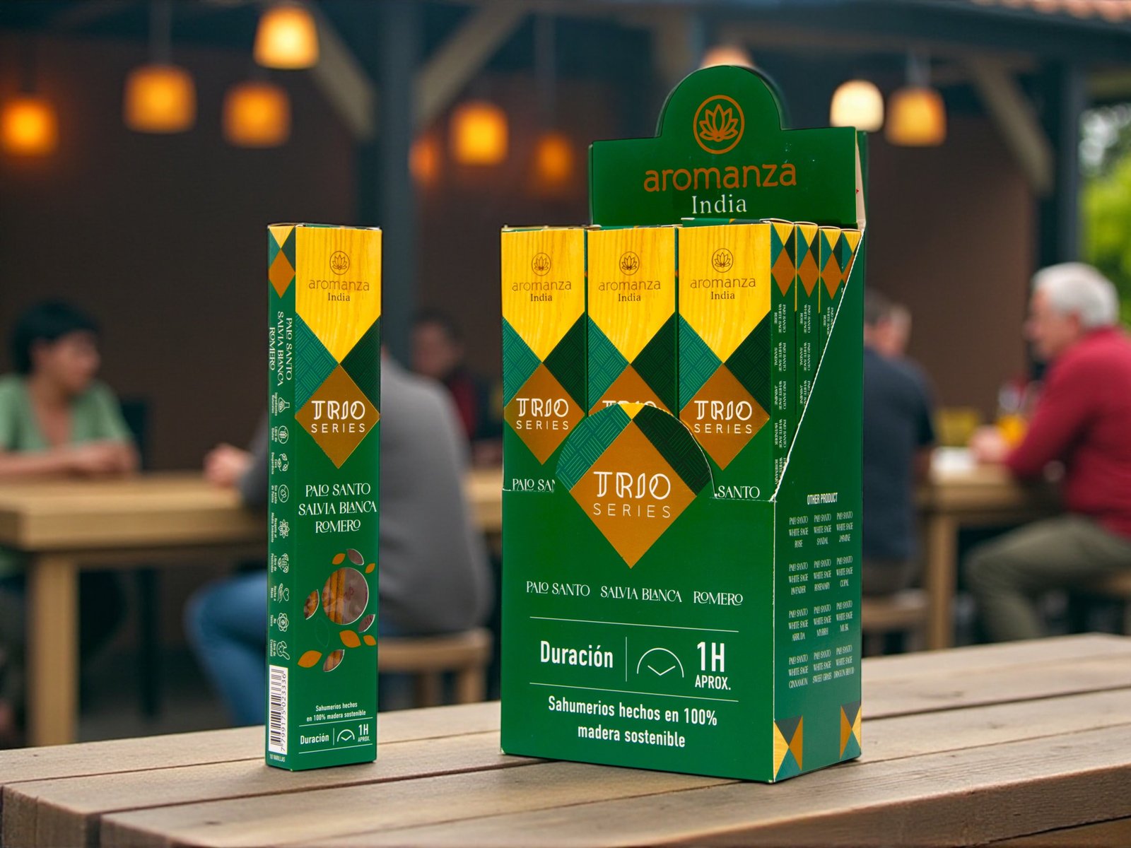 SAHUMERIO TRIO SERIES AROMANZA