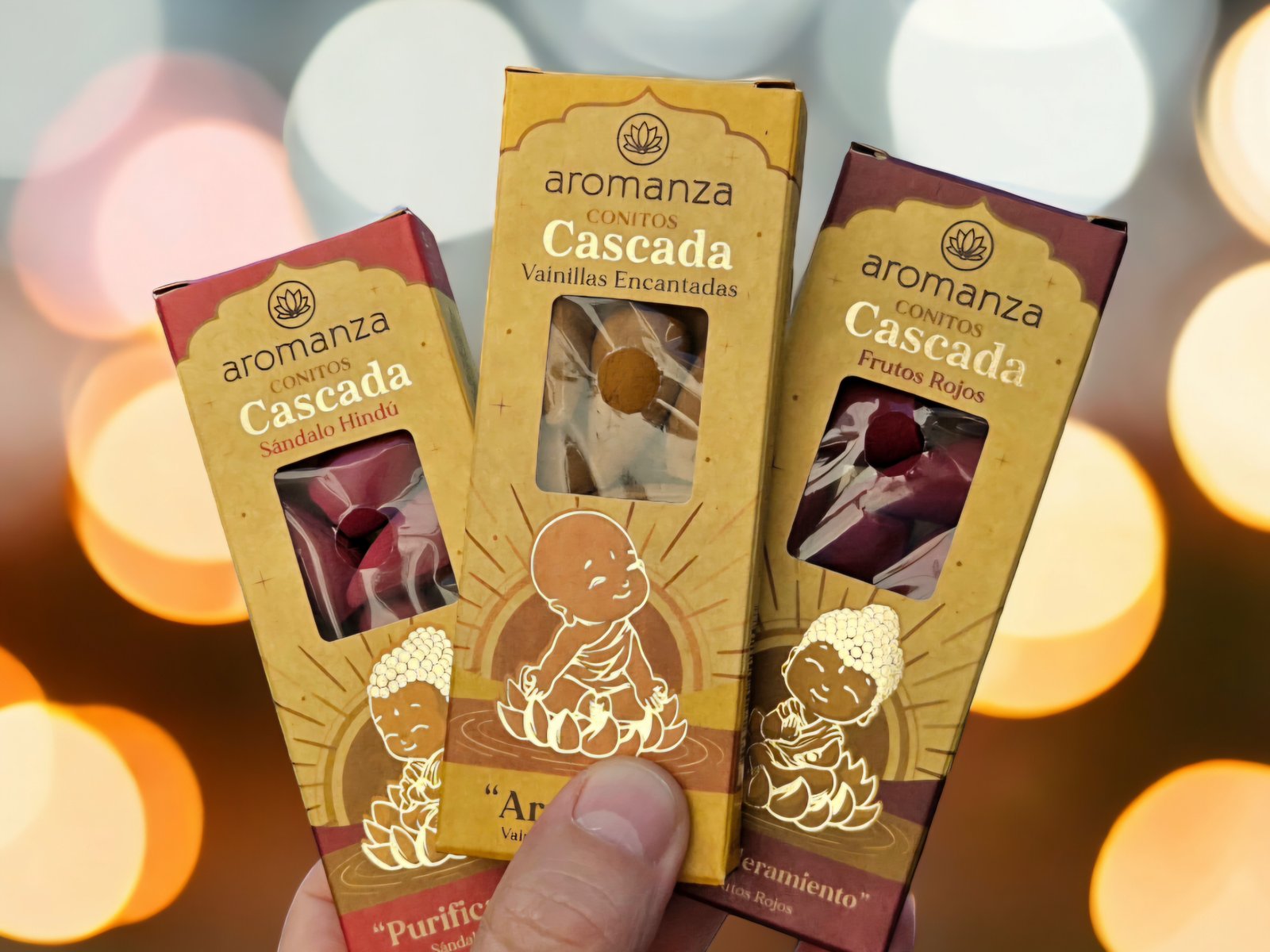 CONOS CASCADA AROMANZA X10 UNIDADES